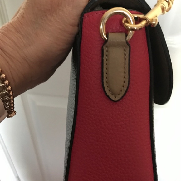 NWT-Coach Marlie multi colourblock top handle - Picture 6 of 9